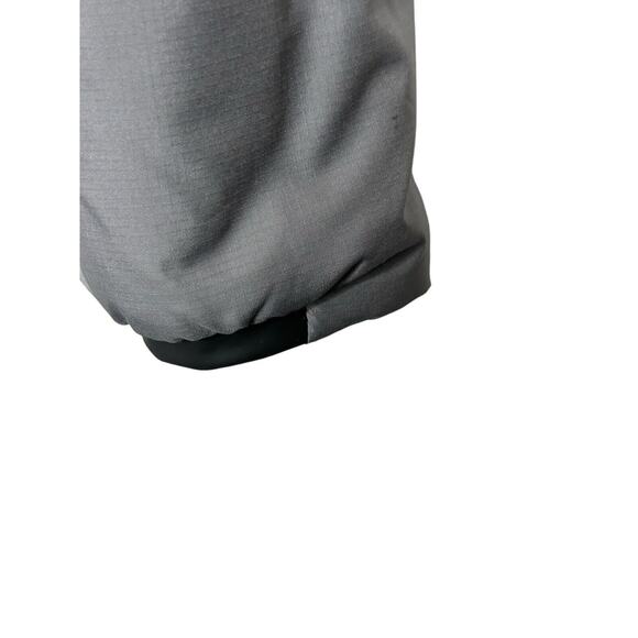 Patagonia Womens Micro Puff Hooded Jacket Medium Primaloft Nickel Gray Pockets - Picture 2 of 16